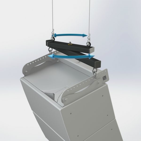 Polar Focus IV6-ZB-DHB Dead Hang Bracket for Community IV6 line array rigging