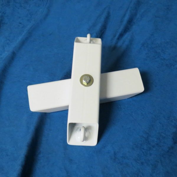 Mitered Zbeam, White 12.5"
