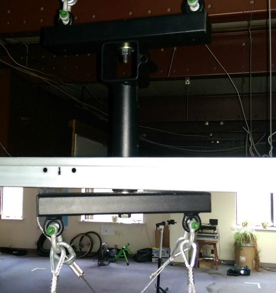 Above/Below view of Polar Focus Zbeam Stem